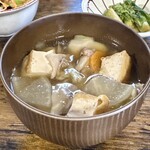 お食事処 だんらん日和 - ランチ(\1,980)　おばあちゃんのけんちん汁
