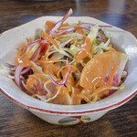 お食事処 だんらん日和 - ランチ(\1,980)　自家製トマトドレッシングのサラダ