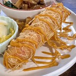 お食事処 だんらん日和 - ランチ(\1,980)　海老のカダイフの包み揚げ