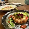 ラ クチーナ イタリアーナ ダル マテリアーレ - 手前: カポナータ、奥: 温野菜。特にカポナータが絶品でした✨