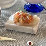 プロヴァンスの日曜日 - ランチ・プチコース(\3,500)　帆立と里芋のテリーヌ