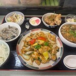 中国料理 頤和園 - 豚肉と野菜のリーペリンソース炒め