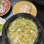 海鮮問屋 ふじ丸 - あかもく汁
