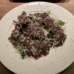Osteria da K.[kappa]  - 本日のカルパッチョ、馬肉たっぷり