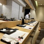 赤坂 鮨葵 - カウンター席