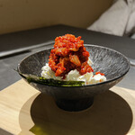 粉もん處 光圀 裏なんば店 - チャンジャクリームチーズ