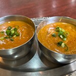 Raja - チキンカシミールとマトンカレー