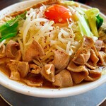 麺屋　たか - 牛モツトッピング（税込200円）