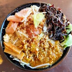 麺屋　たか - キーマカレーラーメン（裏メニュー）土曜日のみ対応可能？