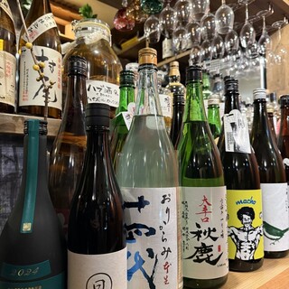 全国47都道府県の日本酒が楽しめる♪明石の地酒も充実◎