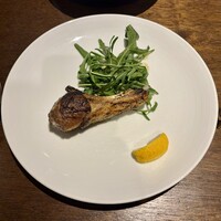 オステリア ラストリカート - ラムチョップのグリル