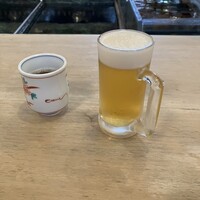 博多料亭 稚加榮 - ランチビール¥500