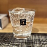 創作和食 いし田 - これぞ宮崎焼酎　木挽きBLUEの炭酸割り
