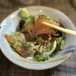 創作和食 いし田 - ゴマカンパチ、コレはお酒が進む逸品。