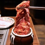 焼肉食べ放題 カルビとタン - 