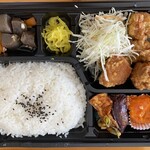 創作 手作り中華惣菜 かず - 鶏の唐揚げ弁当　¥500