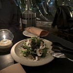 ピッツェリア カンテラ - きのこづくしポルチーニソースSサイズ　¥979