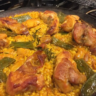 タンボラーダ - 料理写真:パエージャバレンシアーな