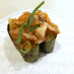 はま寿司 - 赤貝ひも軍艦