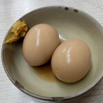一平 - 煮玉子(2個)　200円