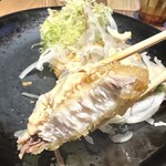 オサカナ喫茶イエローテイル - ぶりかつ断面