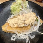 オサカナ喫茶イエローテイル - ぶりかつタルタルソース