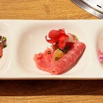 和牛焼肉 格之進 六本木店 - 牛刺し　ユッケ