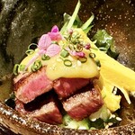 和牛焼肉 格之進 六本木店 - 牛酢の物