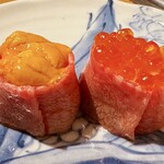 和牛焼肉 格之進 六本木店 - 牛寿司