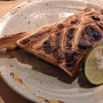 すしやのたい悟 - 能登の「鰤カマ塩焼き」