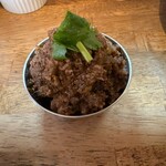 カレーの店 マボロシ - マトンとナスのキーマ