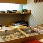 伊勢鮨 - カウンター席