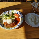 ぷちろーど - Aランチ・ハンバーグランチ(和風ハンバーグ) 1,250円 ♪