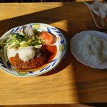 ぷちろーど - Aランチ・ハンバーグランチ(和風ハンバーグ) 1,250円 ♪