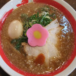 新・和歌山ラーメン ばり馬 - ばりこく半熟味玉入り