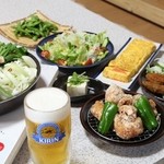 Izakaya Zero - コース料理の一例
