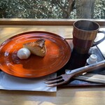 茶房 うるはし - ケーキセット(ホットコーヒー) 1500円