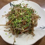 三枡 - もやし炒め　385円