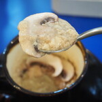 コゾノ フレンチ スタンド - ポルチーニの茶碗蒸し