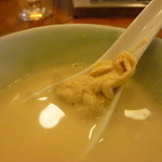 ひな鳥山 - わ～、湯葉ができた♪