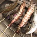 ひな鳥山 - さあ、いよいよ焼き始めましょう♪