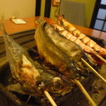 アジの焼け具合が最高潮！　うまそ～♪