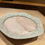 ぬま田 - 本日のふぐ白子