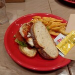 WP PIZZA BY WOLFGANG PUCK - 今日のデイリーSP,メキシカンチキンバーガー❤