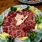 青海 - 鯨盛り合わせ、予約してて良かった～