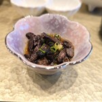 美酒和彩 晃 - くじらにひと手間加えて、自家製ぽん酢で。