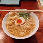 浜堂ラーメン - 煮干そば(平麺)