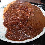きく亭 - カツカレー大盛り