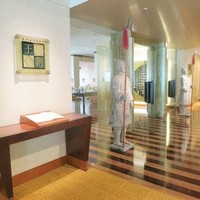 中国料理 「王朝」 ヒルトン名古屋 - 王朝の入口です。