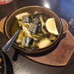 白木屋 - 秋刀魚ときのこのアヒージョ